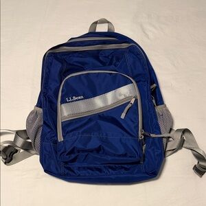 L.L. Bean Deluxe Backpack in Blue